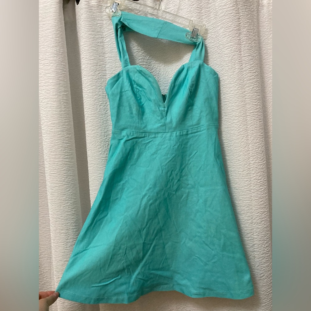 Tobi turquoise cocktail dress